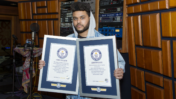 The Weeknd emërohet si “Artisti më i njohur në botë” nga Libri i Rekordeve “Guinness” (VIDEO)